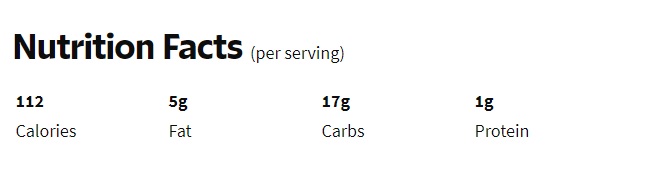 Nutrition Facts